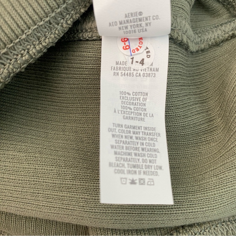 Aerie Big Chill Textured Sweatshirt Large - Picture 8 of 8